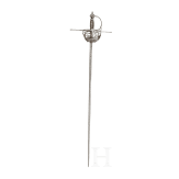 A Spanish swept hilt rapier, 17th century