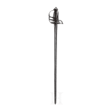 A British basket hilt sword, mid-17th century