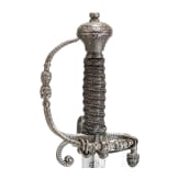 A southern German officer's campaign sword with cut pinecone d&eacute;cor, presumably Augsburg, circa 1660