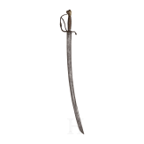 A Swiss or South German campaign sabre with lion head pommel, 2nd half of the 17th century