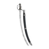 A German campaign sabre with a fine calendar blade, dated 1685