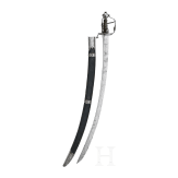 A German campaign sabre with a fine calendar blade, dated 1685