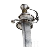 A German campaign sabre with a fine calendar blade, dated 1685