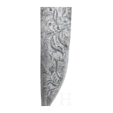 A German campaign sabre with a fine calendar blade, dated 1685