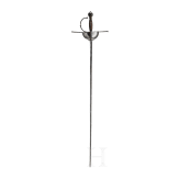 A Spanish cup-hilt-rapier, late 17th century