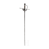A Spanish cup-hilt-rapier, late 17th century