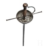 A Spanish cup-hilt-rapier, late 17th century