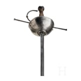 A Spanish cup-hilt-rapier, late 17th century