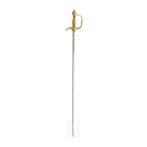 A German small sword, 1st half of the 18th century