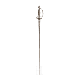 An English silver-mounted gala sword, mid-18th century