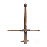 A two-handed sword, historicism in the style of circa 1560
