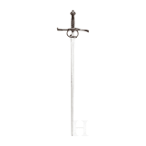 A German rapier in 1580's style, historicism, circa 1900
