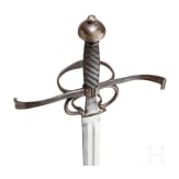 A German rapier in 1580's style, historicism, circa 1900