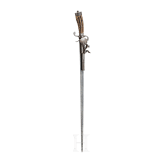 An British flintlock hunting hanger, circa 1830