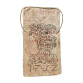 A German hunting cloth from Hesse-Darmstadt, dated 1732