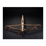 A heavy crossbow by Johann Gottfried H&auml;nisch the Elder (1696 - 1778), Dresden, dated 1717