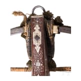 A heavy crossbow by Johann Gottfried H&auml;nisch the Elder (1696 - 1778), Dresden, dated 1717