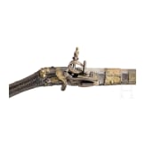 A Tunisian miquelet lock rifle, circa 1800