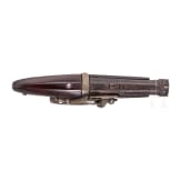 A Japanese miniature matchlock pistol (netsuke teppo), late Edo-period