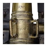 A French miniature cannon, dated 1722