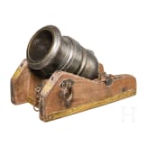 A bronze German artillery mortar in 18th century style (reproduction)