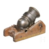 A bronze German artillery mortar in 18th century style (reproduction)