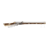 A heavy bone-inlaid wheellock rifle, Nuremberg, circa 1620