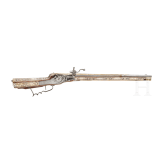A South German wheelock gun with lavish bone inlays, circa 1640 and later