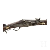 A German wheellock rifle, the "M&uuml;llerb&uuml;chse", with lavish bone inlays, circa 1680