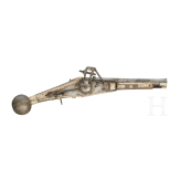 A fine pair of wheellock pistols (puffers) with lavish bone inlays, Suhl, circa 1570/80