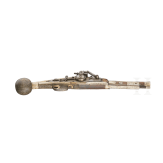 A fine pair of wheellock pistols (puffers) with lavish bone inlays, Suhl, circa 1570/80