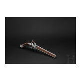 A northern German snaphaunce over-and-under pistol, circa 1670/80