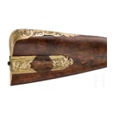 A deluxe flintlock carbine from the armoury of the Princes of Esterh&aacute;zy by Caspar Zellner of Vienna, circa 1720