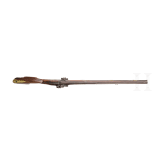 A flintlock turning rifle, Johann Christoph Waas in Bamberg, circa 1780