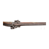 A flintlock turning rifle, Johann Christoph Waas in Bamberg, circa 1780