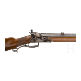 A flintlock rifle, Teutenberg in Herdzingen (?), circa 1810