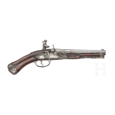 A flintlock pistol by Pietro Fiorenti in Brescia (Italy), circa 1700