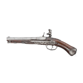 A flintlock pistol by Pietro Fiorenti in Brescia (Italy), circa 1700