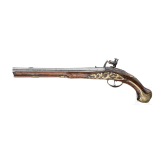 A flintlock pistol, Li&egrave;ge, circa 1720