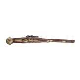 A flintlock pistol, Li&egrave;ge, circa 1720