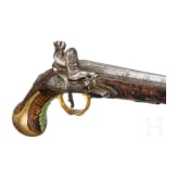 An Italian flintlock pistol, circa 1730