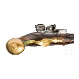 An Italian flintlock pistol, circa 1730