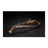 A pair of fine flintlock pistols by Felix Roscher in Carlsbad, circa 1730
