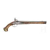 A princely German flintlock pistol by Johann Martin Felbert in Ravensburg, circa 1730
