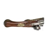 A princely German flintlock pistol by Johann Martin Felbert in Ravensburg, circa 1730
