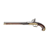 A long flintlock pistol, Joseph Hauer in Bamberg, circa 1720