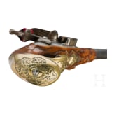 A pair of flintlock pistols, Daniel Thiermay in Paris, circa 1740