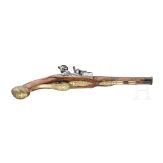 A fine flintlock pistol from a German princely armoury, circa 1760
