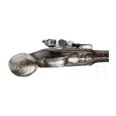 A flintlock pistol by Chevalier &agrave; Rouen, circa 1770