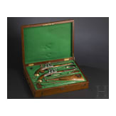 A pair of cased flintlock pistols by Johann Christoph Kuchenreuter, Steinweg near Regensburg, circa 1780